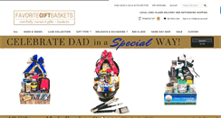 Desktop Screenshot of favoritegiftbaskets.com